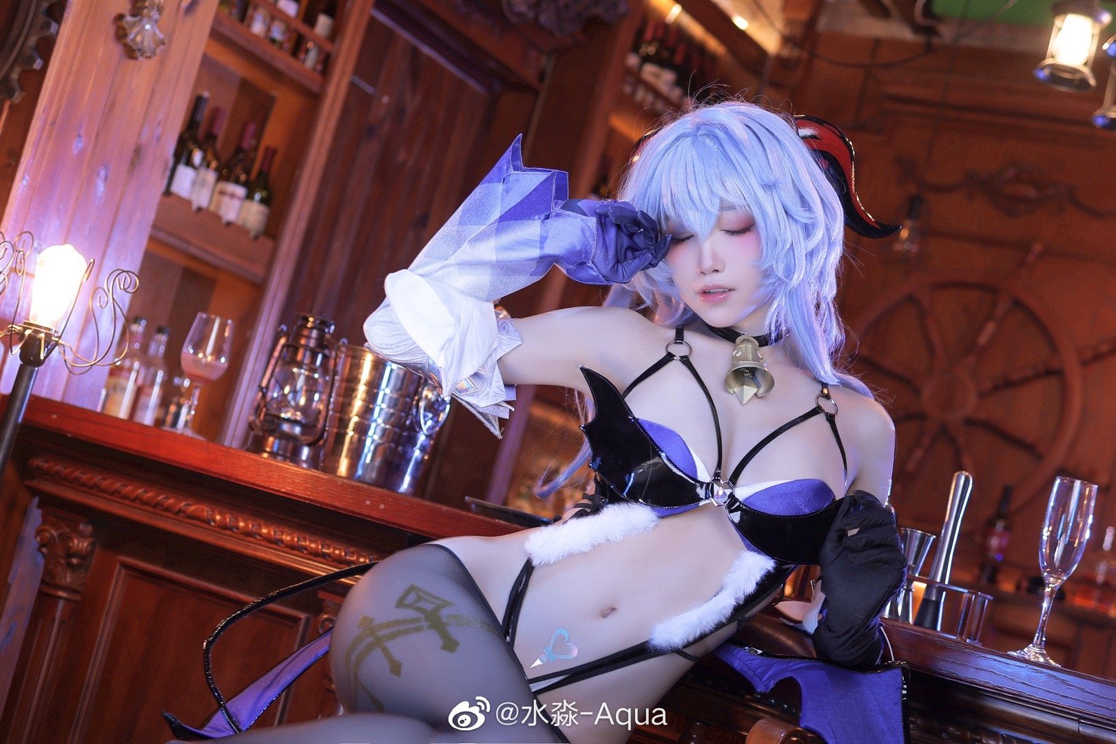 水淼Aqua甘雨cos作品,你想有这样的姐姐吗